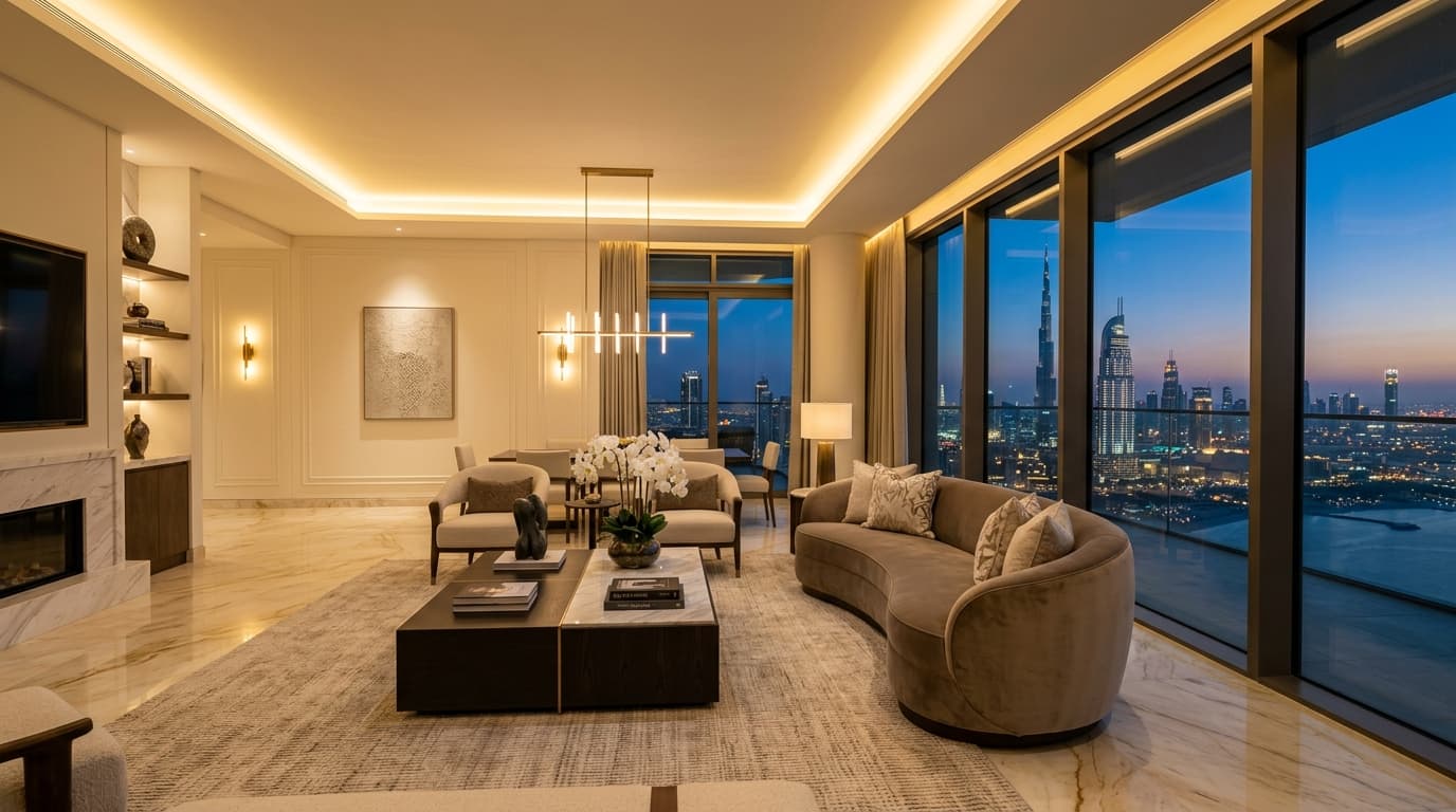 NexGen maintenance teams Dubai penthouse project background